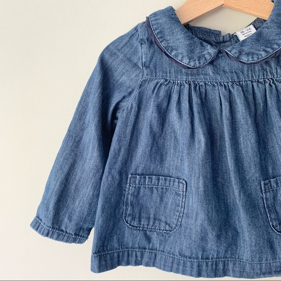 Baby Gap Peter Pan Collared Blouse - Picture 2 of 5